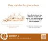 Schild der Station 3 des Vaterunserweges