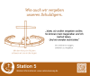 Schild der Station 5 des Vaterunserweges